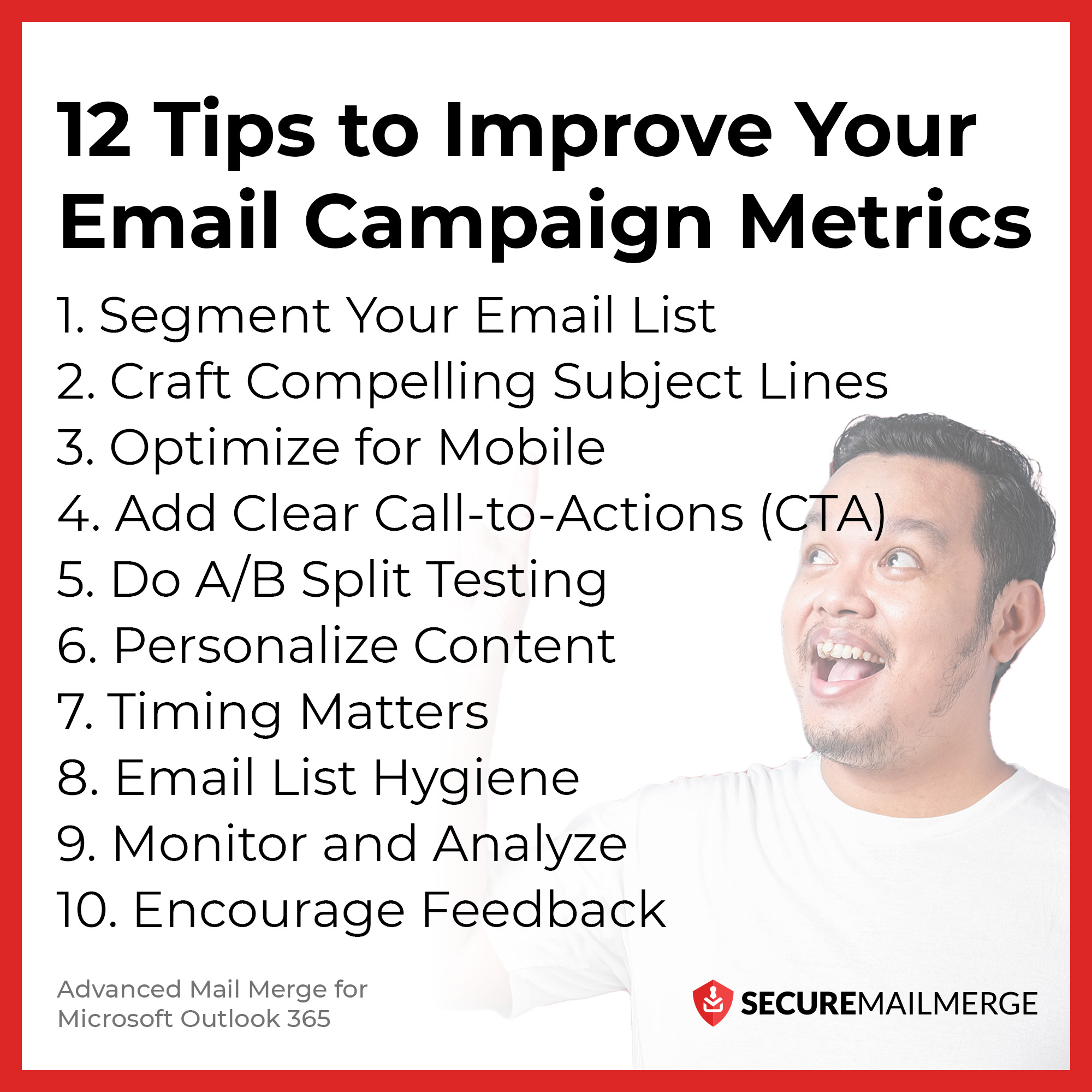 12 conseils pour améliorer les indicateurs de votre campagne d'emailing