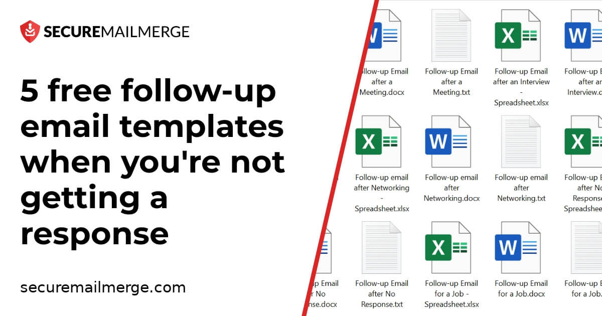 5 modèles gratuits d'e-mails de suivi lorsque vous n'obtenez pas de réponse