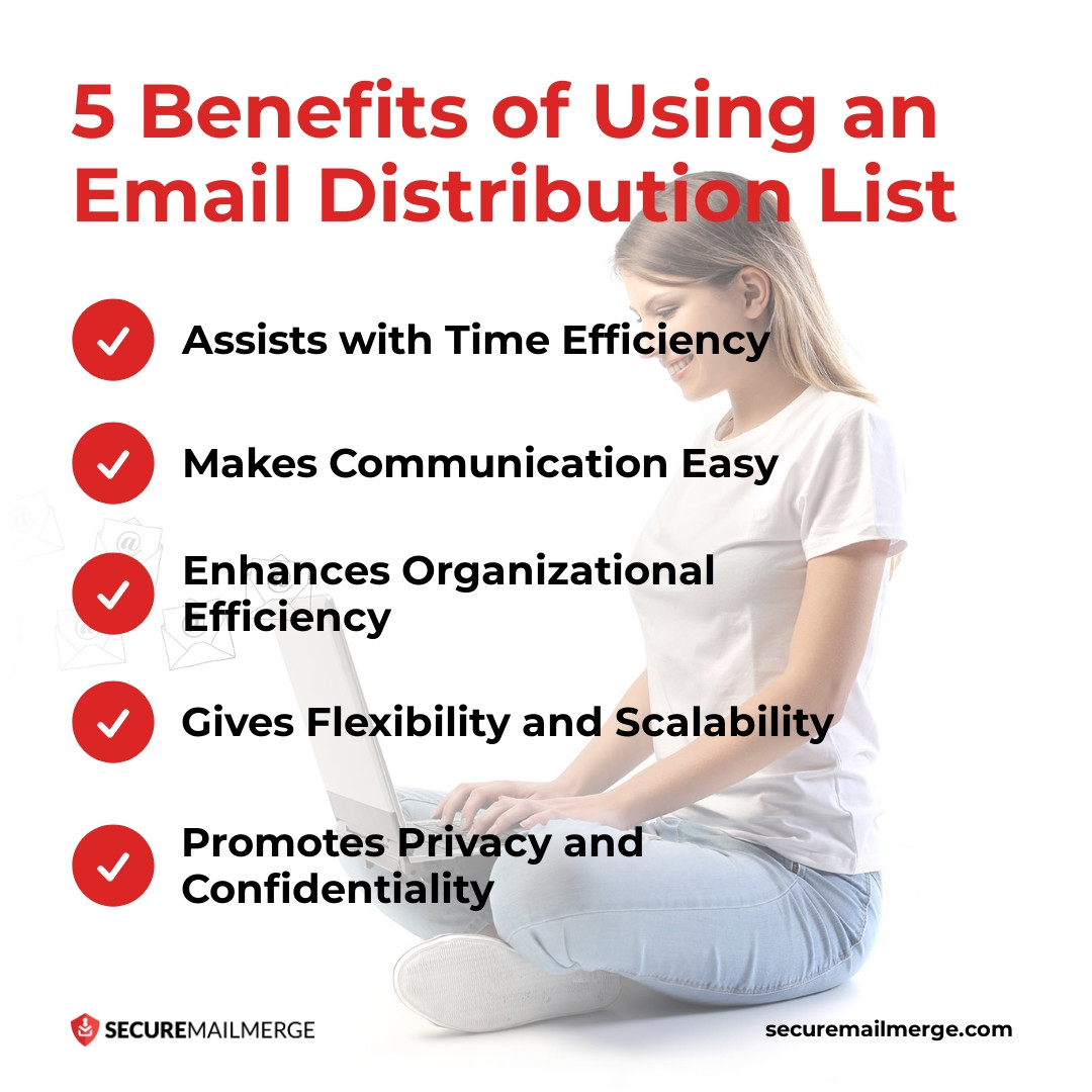 5 avantages de l'utilisation d'une liste de distribution par courrier électronique