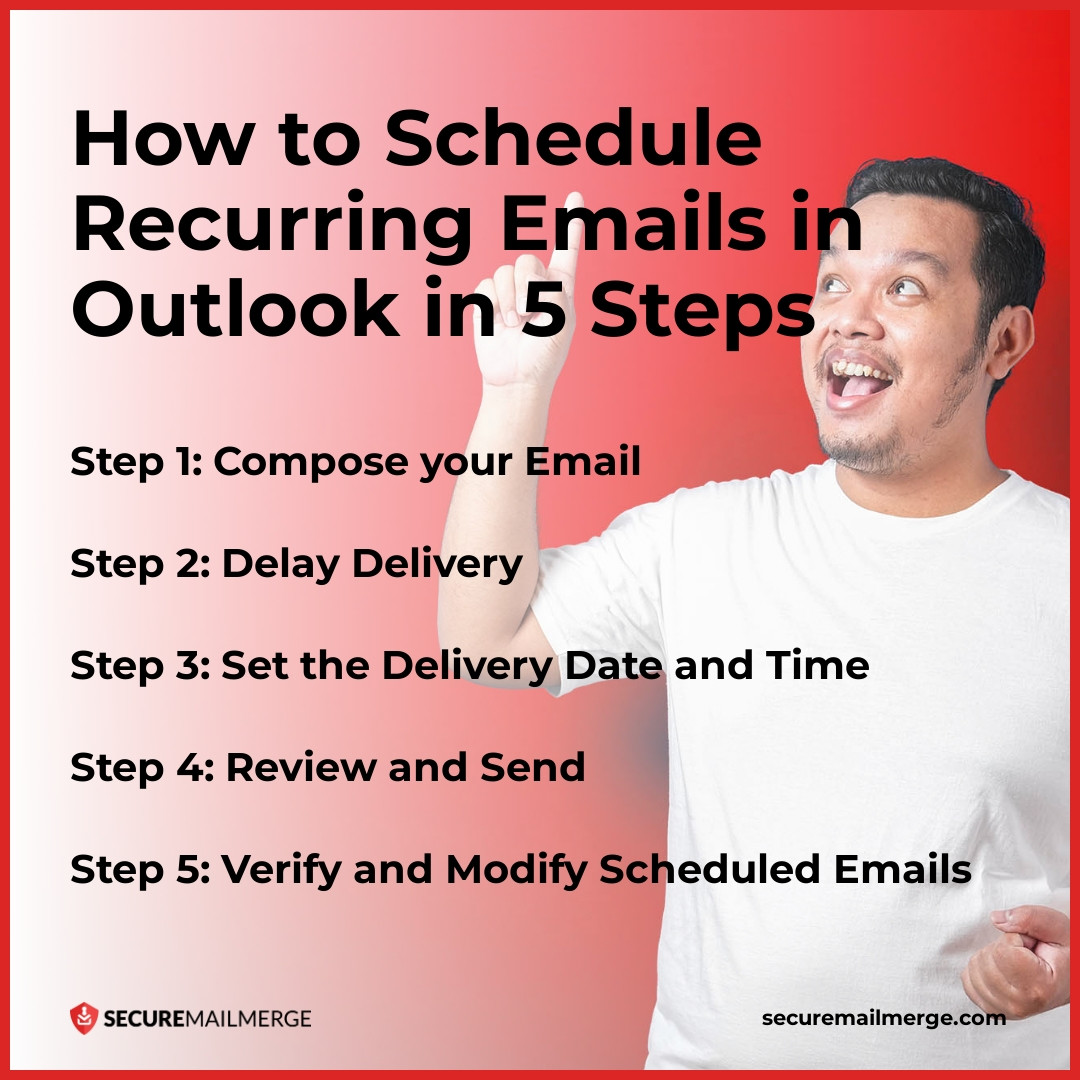Comment programmer des e-mails récurrents dans Outlook en 5 étapes